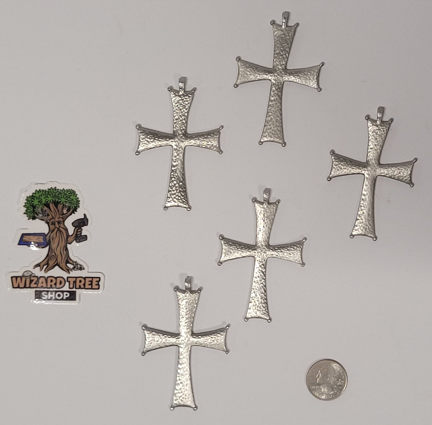 Hammered polished 
