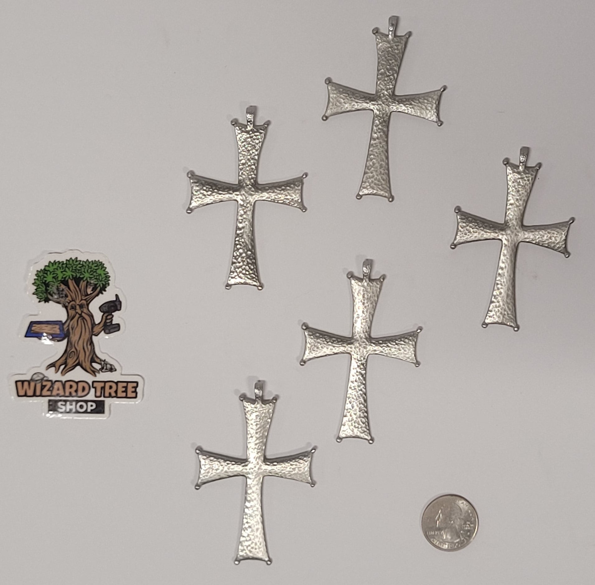 Hammered polished 