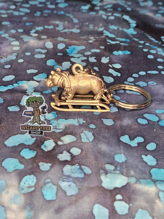 Sledding Hippo